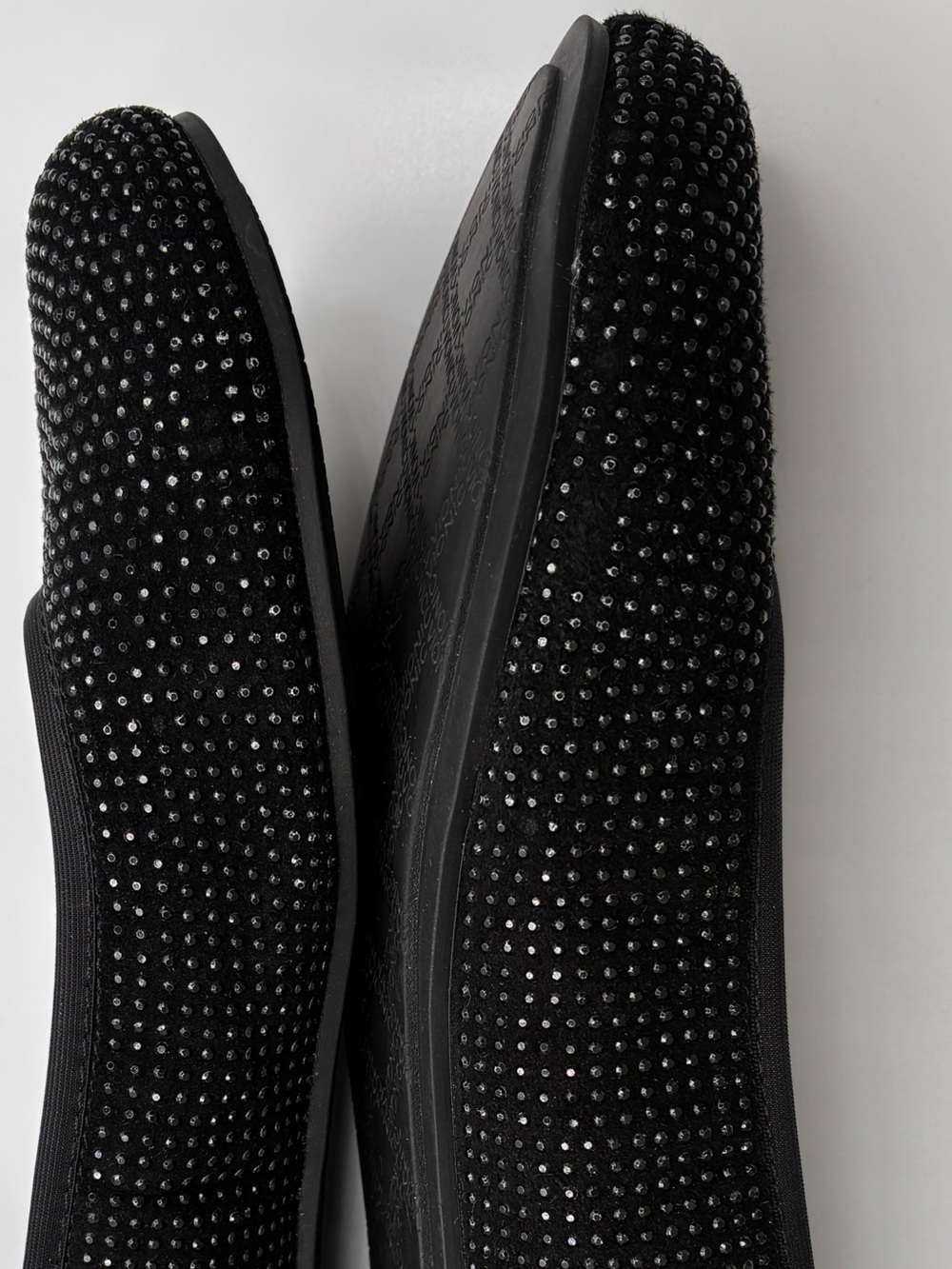 Vionic Spark Willow Ballet Flats, Black Crystal-Embellished Ballet Flats Sz 9 - Picture 10 of 13